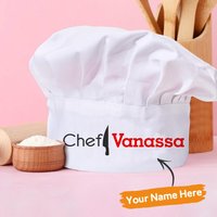 Toque de chef personnalisée avec nom — Gadgets de cuisine