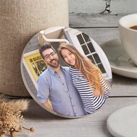 Custom Round Coaster – Personalized Photo Gift — Coasters & Placemats