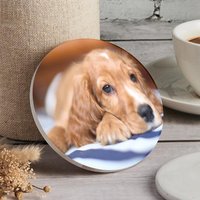 Dog Photo Coaster for Pet Lover - Round — Dog Toys