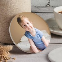 Dessous-verre photo personnalisé - Rond — Gadgets de cuisine