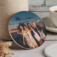 Custom Photo Coaster Gift — Kitchen Gadgets