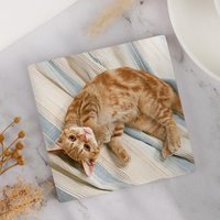 Custom Photo Coaster Pet Memorial Gift — Dog Toys