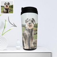 Custom Photo Coffee Cup Dog Memorial 350ml