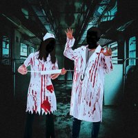 Halloween Bloody Nurse Costume Dress