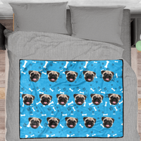 Custom Photo Blanket for Pet Lovers
