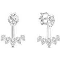 Raindrop Stud Earrings Sterling Silver