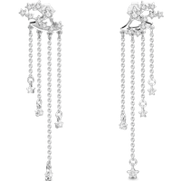 Galaxy Stud Earrings Sterling Silver Tassel — Stud Earrings