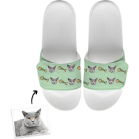 Sandales coulissantes personnalisées avec photo d'animal — Jouets pour chiens