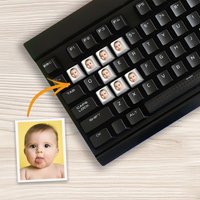 Custom Photo Mechanical Keyboard Keycap — Baseball Cap