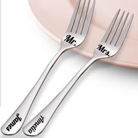 Fourchette gravée personnalisée avec nom
