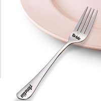 Fourchette gravée personnalisée cadeau mariage