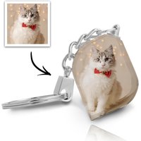 Porte-clés en cristal personnalisé – Cadeau souvenir pour animaux — Jouets pour chiens