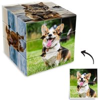 Custom Photo Rubik's Cube - 6 Photos Pet Memorial — Dog Toys