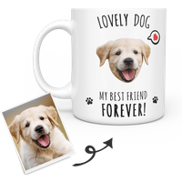 Cadeau personnalisé de tasse de chien pour les propriétaires de chiens