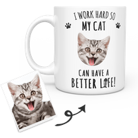 Custom Cat Mug Gift for Cat Lovers Pet Sympathy — Dog Toys