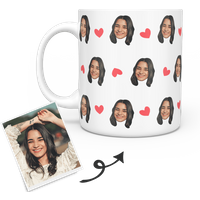 Custom Coffee Mug with Face – Anniversary Gift — Mugs & Tumblers