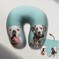 Dog Lovers Pet Memorial Neck Pillow Gift — Dog Toys