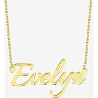 Personalized Name Silver Necklace for Her