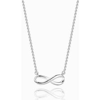 Silver Necklace with Swarovski Crystal