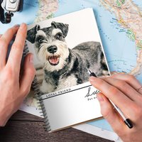 Cahier Photo Spirale Ligné 14×21cm Amoureux des Animaux — Jouets pour chiens