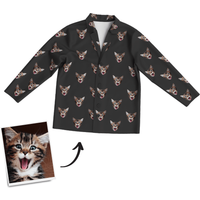 Custom Pet Face Pyjamas – Cat Lover Memorial Gift — Dog Toys