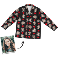 Personalized Custom Pajama Gift for Wife with Heart — Fashion Accessories