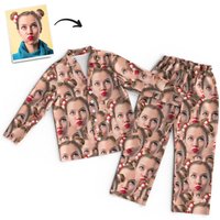 Ensembles de pyjamas personnalisés avec photo - Cadeaux de Noël — Accessoires de mode