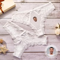 Culotte personnalisée en dentelle