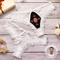 Culotte Photo Femme Cadeau d'Anniversaire