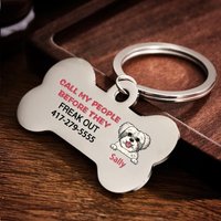 Médailles d'identification pour chiens avec lanière