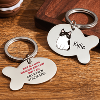 Étiquette pour chat - Not All Who Wander are Lost — Jouets pour chiens