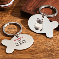 Étiquette Chat Personnalisée Cadeau pour Amateurs de Chats — Jouets pour chiens