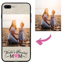 Étui iPhone personnalisé Maman avec dragonne — Coque de téléphone
