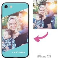 iPhone 7/8 Custom Photo Protective Case with Lanyard