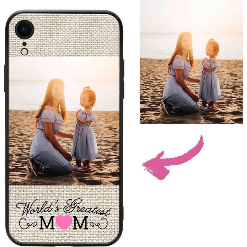 iPhone XR Custom Photo Protective Phone Case with Lanyard — Phone Case