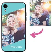 iPhone XR Custom Photo Protective Case with Lanyard — Phone Case