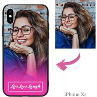 iPhone Xs Custom Photo Protective Case with Lanyard