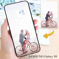 Samsung Galaxy S9 Protective Phone Case with Glass Surface — Phone Case