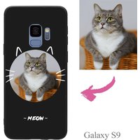 Galaxy S9 Custom Cat Photo Protective Phone Case — Phone Case