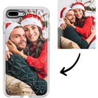 Geometric Diamond Glitter iPhone Case — Phone Case