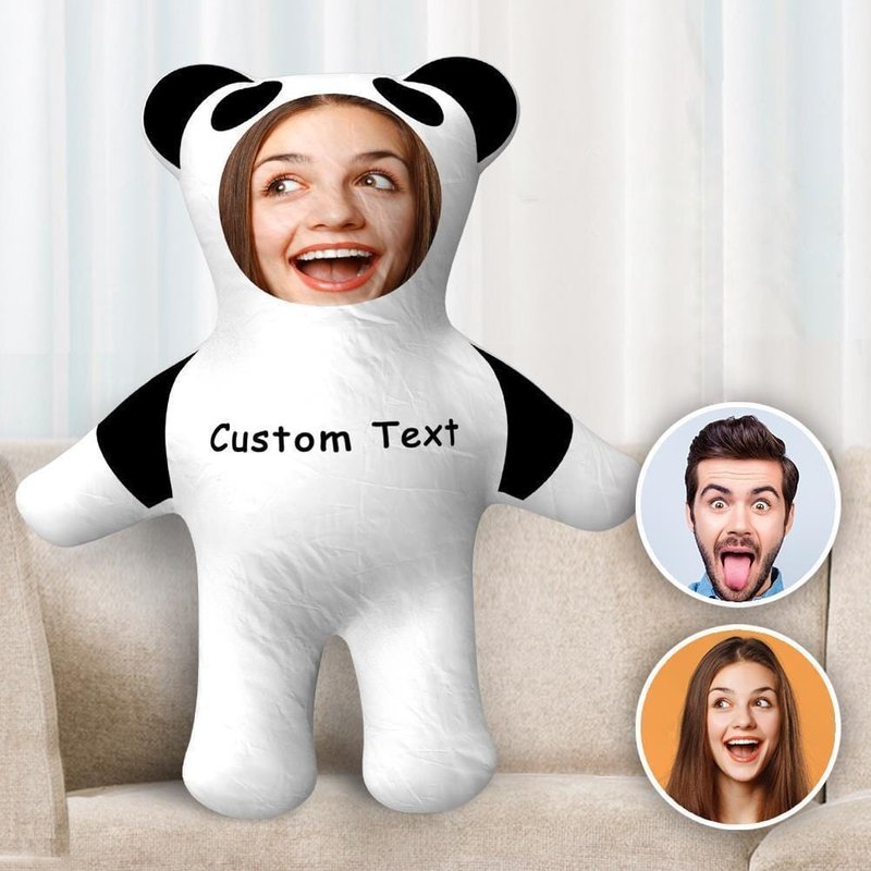 Oreiller personnalisé en forme de panda — Oreillers
