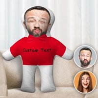 Oreillers personnalisés visage drôles cadeaux