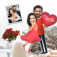 Custom Body Pillow – Anniversary & Valentine's Day Gift