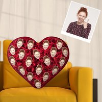 Heart-Shaped Pillow – Valentine's Day Gift