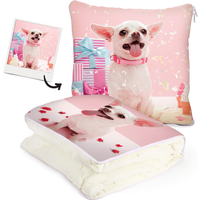 Pet Memorial Custom Quillow Blanket Double-Sided — Dog Toys