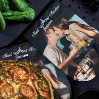 Ensemble de Mitaines de Four et Sous-plats Personnalisés — Gadgets de cuisine