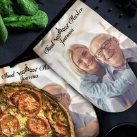 Custom Oven Mitts & Pot Holders Set — Kitchen Gadgets