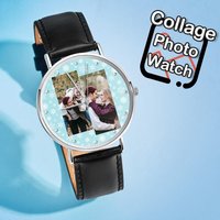 Personalized Photo Watch Engraved Gift
