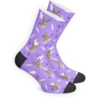 Bunny Face Socks Gift for Rabbit Lovers