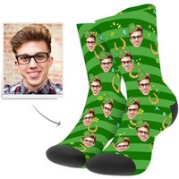 Chaussettes personnalisées Lucky Horse Shoes